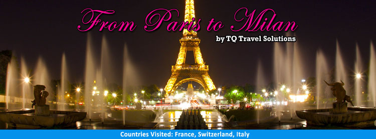 Paris To Milan, Filipino group tour package