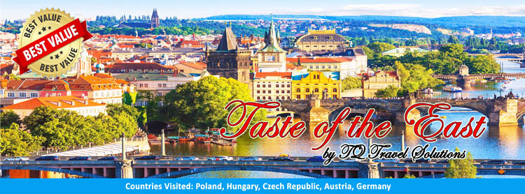 Taste of Eastern Europe, Filipino group tour package